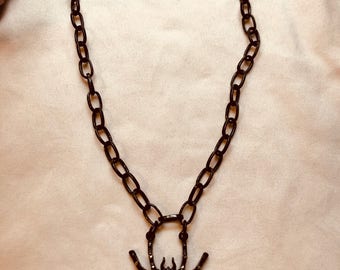 Spider pendant necklace