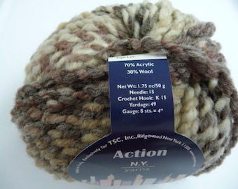 Action NY yarns from Tahki Stacy Charles. color 01