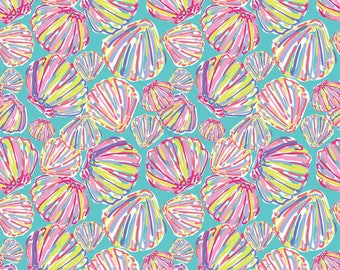 12" x 12" Oracal Patterned Vinyl - By the Shore Blue by Sparkle Berry