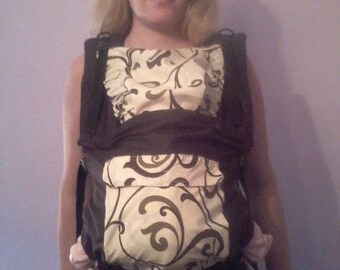 Choco-mocha Buckle baby Carrier babywearing ergo