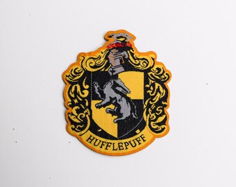 Harry Potter Hogwarts House Hufflepuff patch - iron-on 3 inch patch