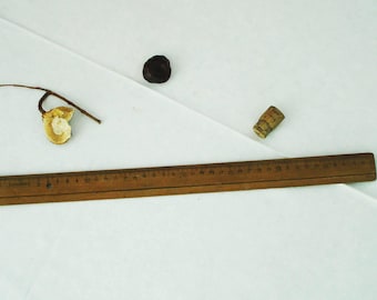 Vintage Wooden Ruler/ Soviet Era Ruler/ Wooden Measurement Tool/ School Ruler/Architect Wooden Tool/Office Decor/Collectable/Gift Idea