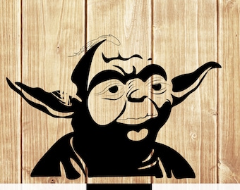 Yoda svg | Etsy