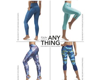 Simplicity Pattern 8561 Misses' and Women's Leggings