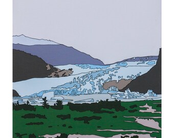 Mendenhall Glacier, Aggregate Landscape Series