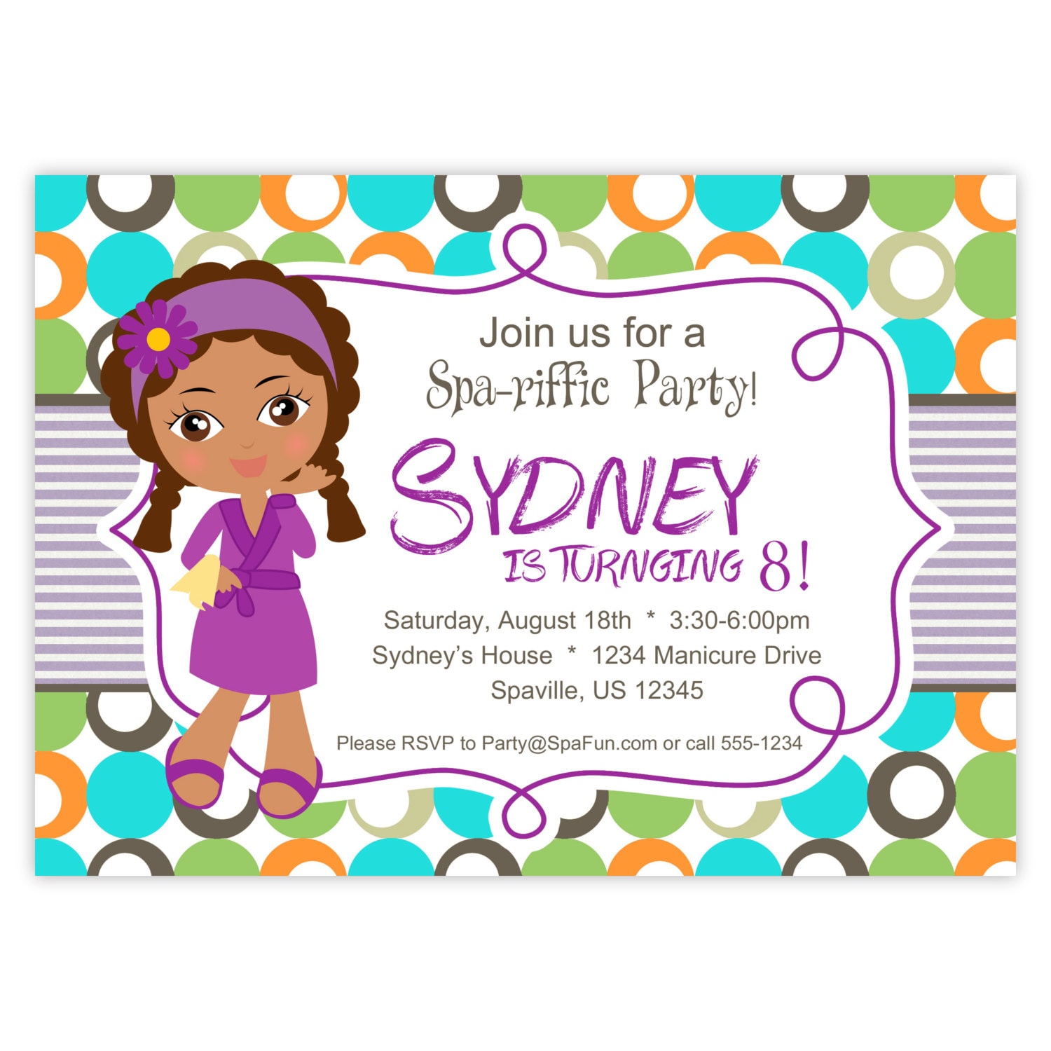 spa party invite rome fontanacountryinn com spa party invitation