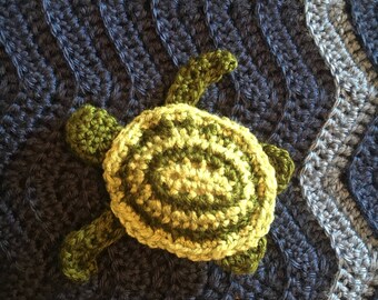 Crochet Sea Turtle, Amigurumi Sea Turtle