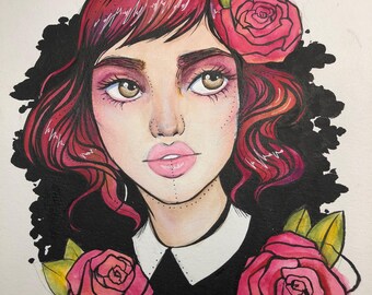 Ophelia - Original Illustration