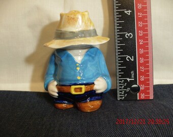 Australian Swagger Man Salt and Pepper Shakers