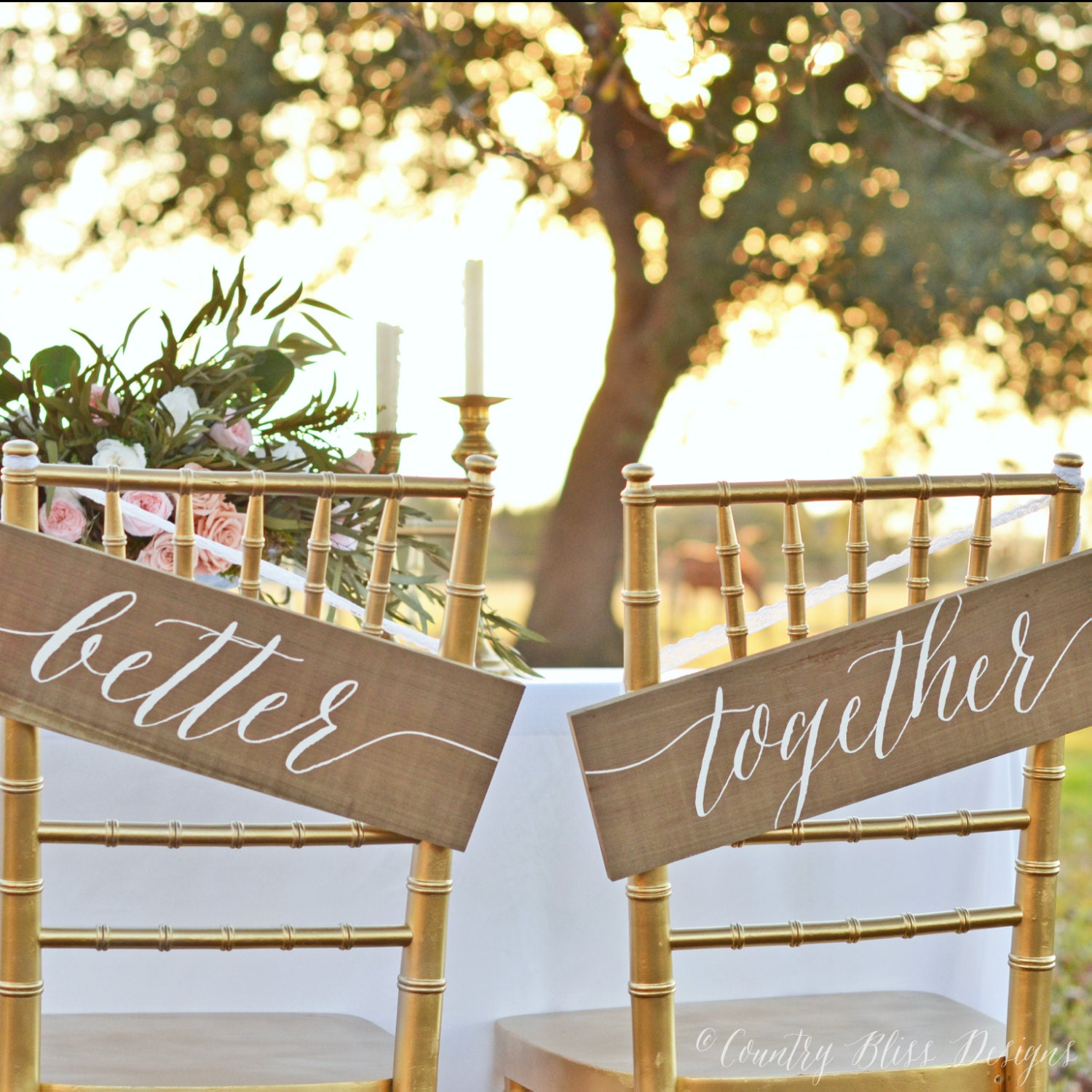 Better Together Chair Signs Better Together Sign Mr And Mrs