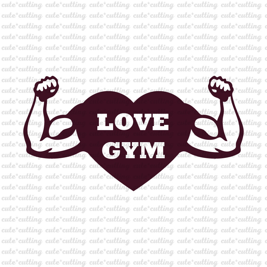 Fitness svg Sport svg love fitness love sport Gym svg
