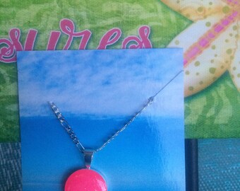 Bubble Gum Pink Necklace