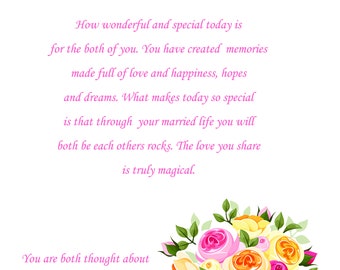 Nephew & Niece in Law Anniversary Card