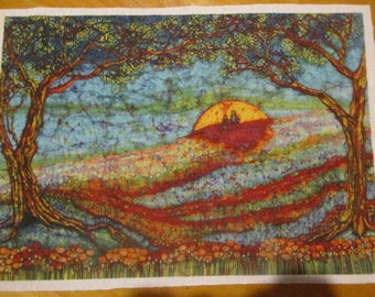 Field of Poppies-Cloth Patches