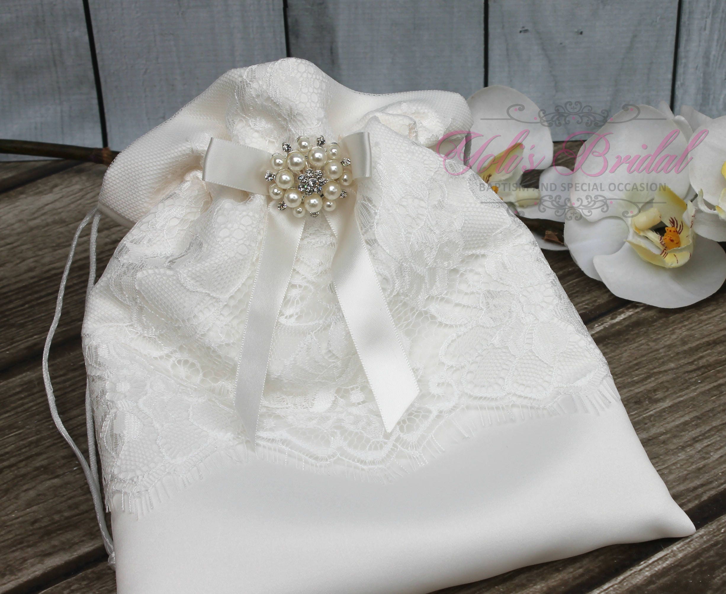 bridal vanity bag