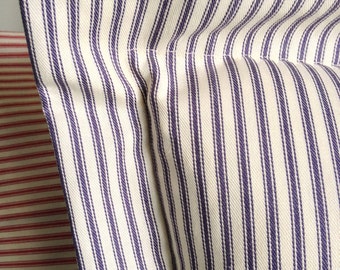20"x26" Blue Ticking Pillow Sham