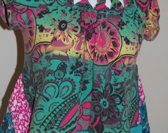 Ready To Ship,Upcycled Layering Tunic, M, UK Seller, Ship Worldwide.