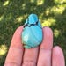 33 Carat Chinese Turquoise | Turquoise Rings | Jewelry making Supplies | Rocks | Gemstones | Unique Stones |