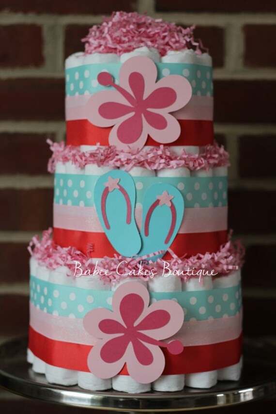 Luau Themed Baby Shower Cakes Luau Themed Baby Shower Cakes