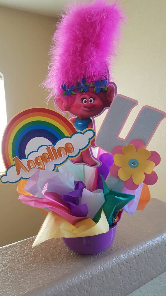 Trolls Party Centerpieces