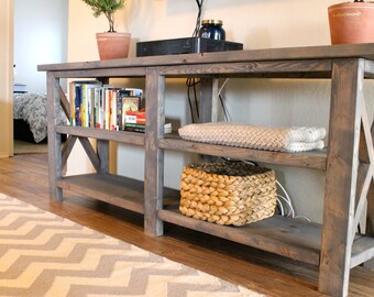 Farmhouse Sofa Table