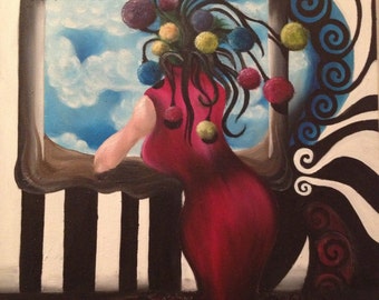 Oil on canvas, surreal!