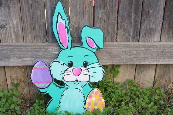 Easter Yard Art-Easter Yard Decor Easter Bunny Outdoor Easter Yard Art-Easter Yard Decor Easter Bunny Outdoor