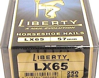 Liberty LX65 Horseshoe Nails 250ct
