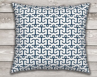 Anchor Throw Pillow Cover
