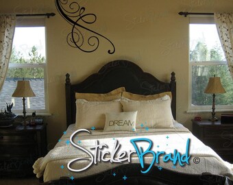 Vinyl Wall Decal Sticker Swirl Pattern 721