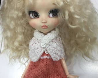 Pullip outfit Dress + cape/dress and cape