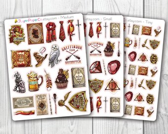 Red House Wizard Stickers