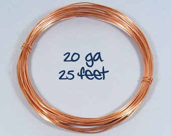 20ga 25ft DS Copper Wire