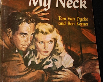 vintage sleaze paperback book not with my neck 1948 noir mystery rare handi book