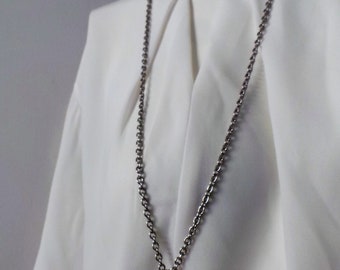 Crystal ball pendant necklace with feathers
