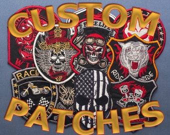 Custom Patches. Service.