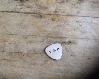 Custom Initial Guitar Pick