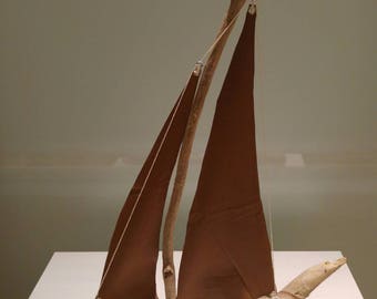Driftwood sailboat. Driftwood sailboat