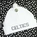 Newborn Baby Hat for the Boston Celtics Fan Infant Cap Charm Beanie