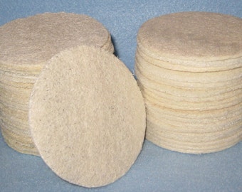 Loofah Complexion Pads 12CT-Round Facial Pads - Loofahs Discs, Exfoliation Complexion Discs.