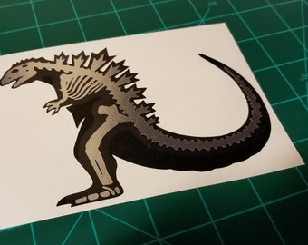 Godzilla Dual Layer Decal