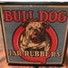 Antique canning jar rubbers great DOG graphics