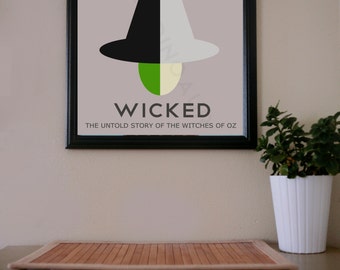 wicked the musical collectible theater ticket personalized