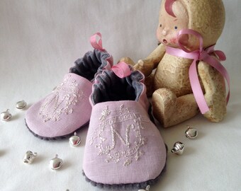 Bub'n'boots Newborn baby girl shoes