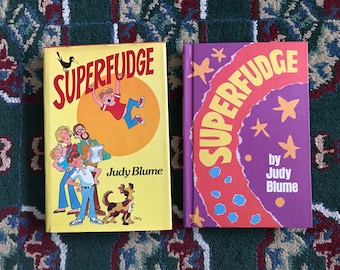 Superfudge by Judy Blume - Two 2 Fantastic vintage hardcover copies 1980