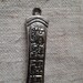 set of 5 charms "totem", silver metal