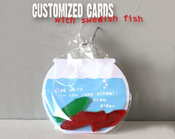 Printable Valentine's Cards Swedish Fish Bowls