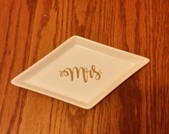 Ring Dish, Ring Holder, Engagement Ring Holder, Wedding Ring Holder