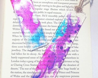 Resin bookmarks decorated and made entirely by hand!