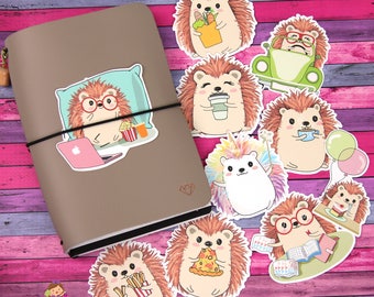 Die Cuts - Planner Die Cuts - Hedgehog Die Cuts - Planner Accessories - Traveler's Notebook Accessories